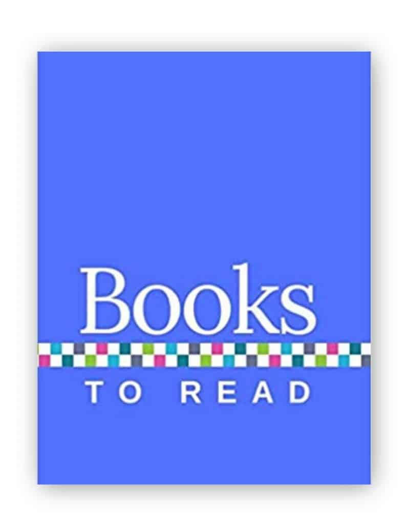 Books to Read Journal - Blue