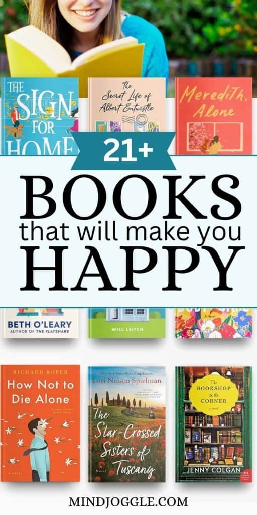 21+ Books that will make you happy