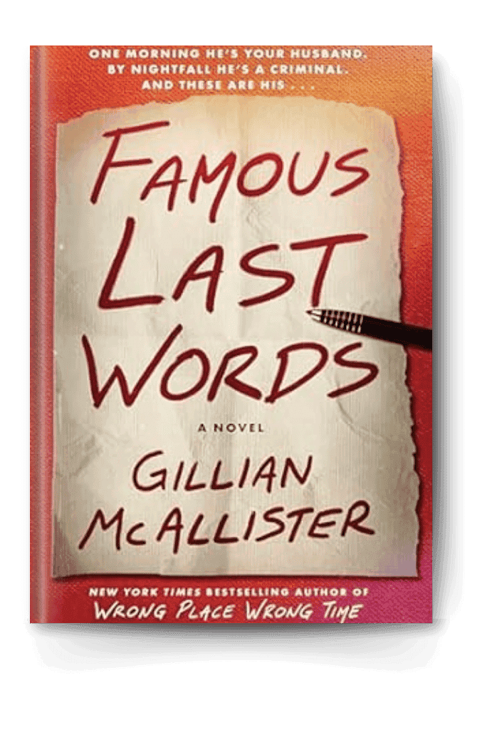 Famous Last Words by Gillian McAllister